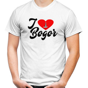 Kaos I love bogor