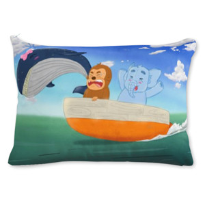 Bantal Sea - Bantal Persegi Panjang by Co_mbro