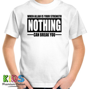 Kaos ALLAH IS YOUR STRENGTH