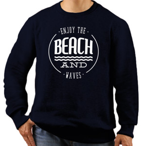Jaket Sweater Enjoy The Beach And Waves 2