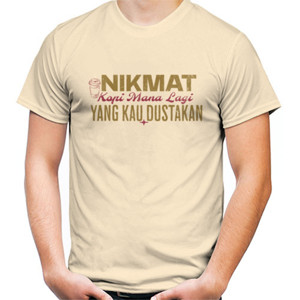 Kaos Nikmat Kopi  