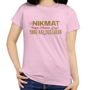 Kaos Nikmat Kopi  