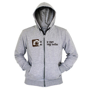 Hoodie Zipper kamera
