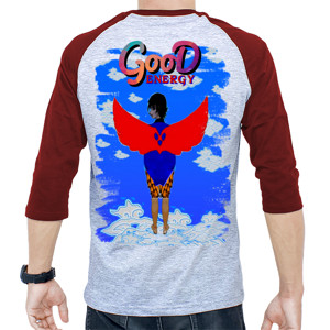 Kaos Raglan Good Energy Series #1