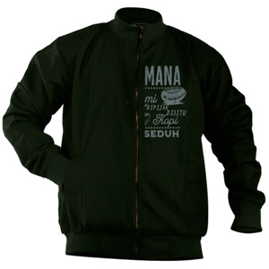 Jaket Bomber Kopi Diseduh