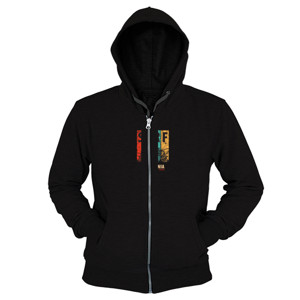 Hoodie Zipper Surf California