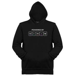 Jaket Hoodie KAOS PLESETAN POWERED BY CAFEINE 