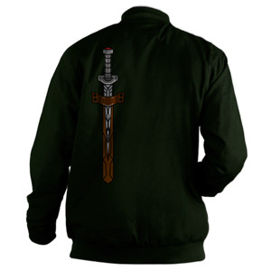 Jaket Bomber Sword weapon