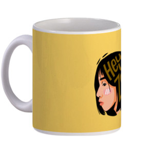 Mug Heyzei sambil ngopi