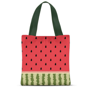 Tas Tote Fullprint tas tote full print motif semangka