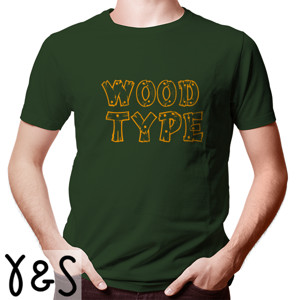 Kaos Wood type