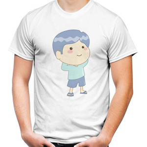Kaos Karakter Lucu dan Imut
