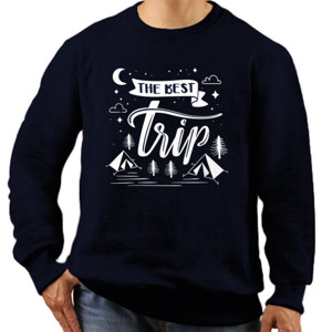 Jaket Sweater The best trip