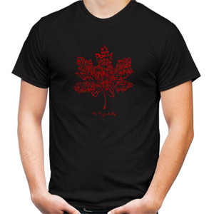Kaos New Popular The Tragically Hip Canada Flag