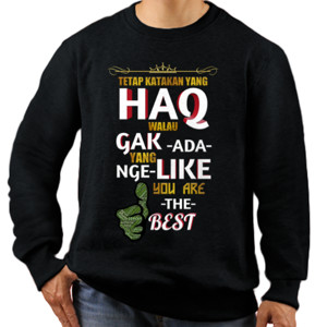 Jaket Sweater QOUTES