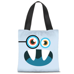 Tas Tote Fullprint monster bag 2