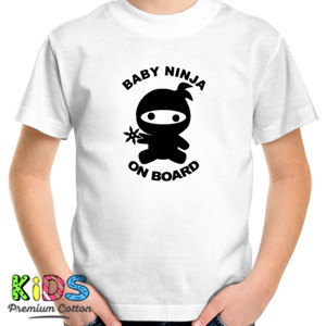 Kaos BABY NINJA ON BOARD