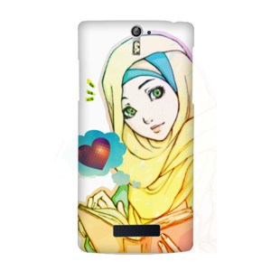Hijab Cartoon 7 Casing HP