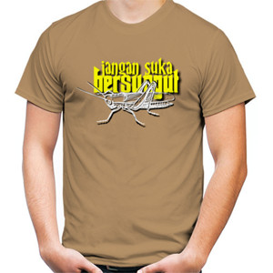 Kaos JANGAN SUKA BERSUNGUT