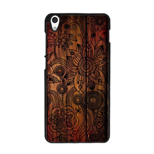 Iphone 6 Hardcase Wooden Flower Casing HP
