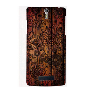 Iphone 6 Hardcase Wooden Flower Casing HP