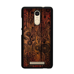 Iphone 6 Hardcase Wooden Flower Casing HP