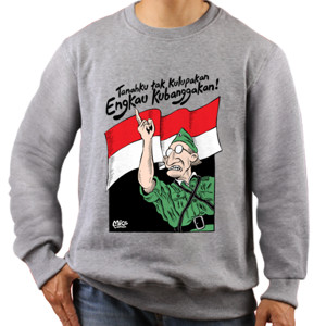 Jaket Sweater Tanahku Tak Kulupakan