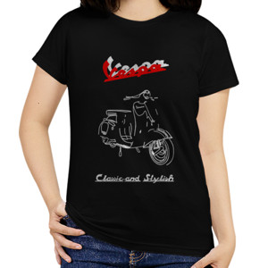 Kaos Koas Vespa Wanita