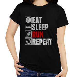Kaos Eat Sleep Run