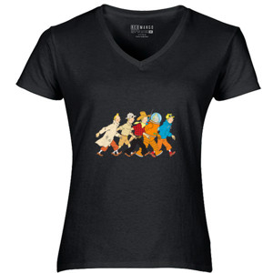 Kaos Tintin Baris