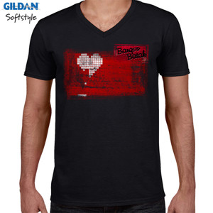 Kaos dOnGAn V-Neck Black Male 01