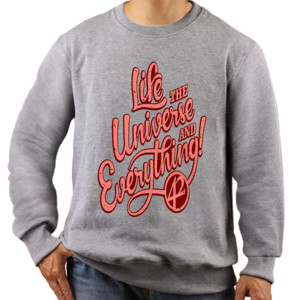 Jaket Sweater Kaos Life the Universe