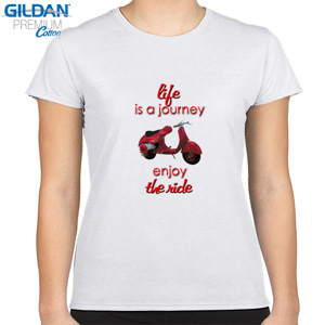 Kaos Vespa Enjoy The Ride