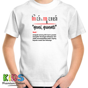Kaos Kaos V Neck Wanita Putih Gemi Gumati