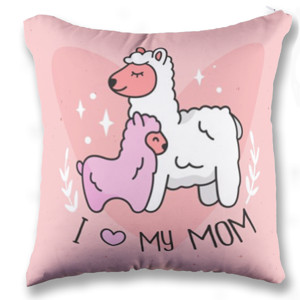 Bantal Llama Mom