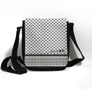 Tas Selempang Keffiyeh Putih RG0006