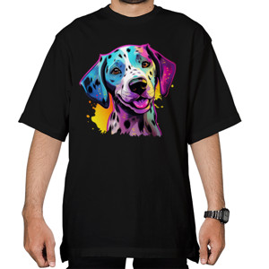 Kaos Oversize Kaos Gambar Anjing 058
