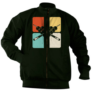 Jaket Bomber Kaos Billiard / Baju Bilyar 236