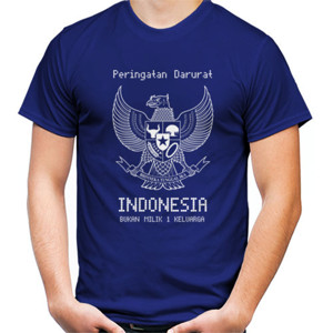 Kaos GARUDA BIRU