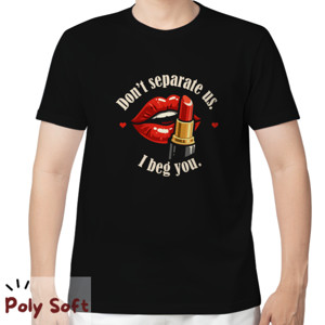 Kaos Jangan pisahkan kami