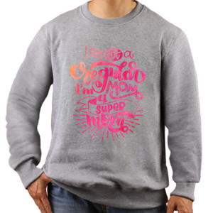 Jaket Sweater Im not regular mom mc09