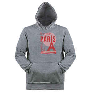 Jaket Hoodie Bonjour Paris | The City Of Love 