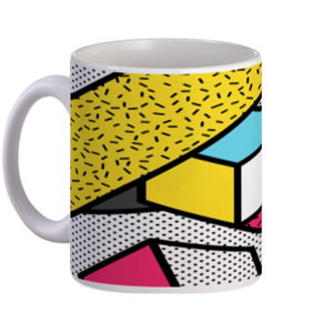 Mug Neo memphis background 3