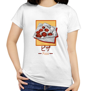 Kaos Simple Art - Pizza from downtown 2