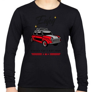 Kaos Kaos Tema Mobil Klasik/Tua - Enjoy Classic Car