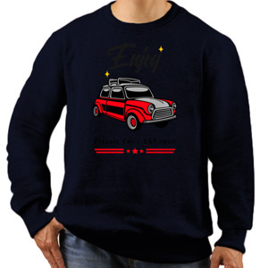 Jaket Sweater Kaos Tema Mobil Klasik/Tua - Enjoy Classic Car
