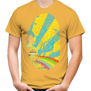 Kaos Finger print art