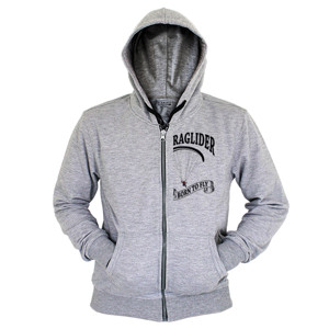 Hoodie Zipper Authentic Paraglider | Retro Style | 2 Sided