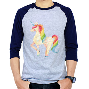 Kaos Raglan Unicorn 5