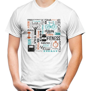 Kaos Kaos Fitness Tipografi 2 (SB4DB)